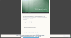 Desktop Screenshot of globalwageringgroup.com